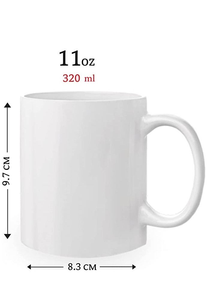 PRINTSHOP4ME Happy Anniversary Couple Mug Gifts | Best Anniversary MUG | Wedding Anniversary Mug | Anniversary Couple Mug| COFFEE MUG - Set of 2 Pcs (Design 4)  - Image 3