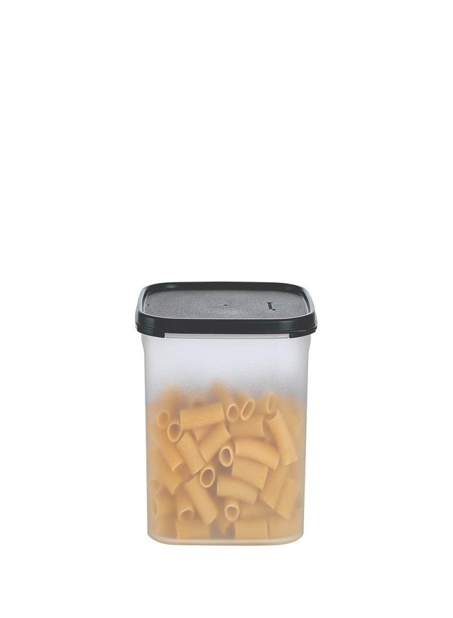 توبروير علبة تابروير موديلر ميتس سكوير رقم 3، سعة 17 كوبًا / 4 لتر، بغطاء أسود محكم الإغلاق