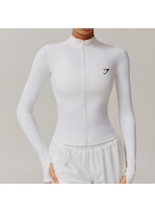 جيمشارك Gymshark السترة النسائية ذات الأكمام الطويلة - ارتداء اليوغا للتجفيف السريع - Image 1