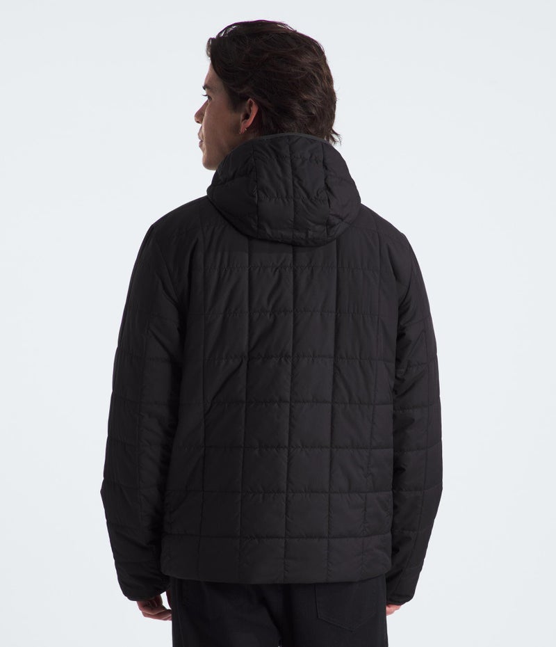 THE NORTH FACE Men's Junction Insulated Hoodie | Water Resistant Jacket with Heatseeker Insulation, 3-Piece Hood & Secure Zip Pockets, TNF Black, Large - Image 4