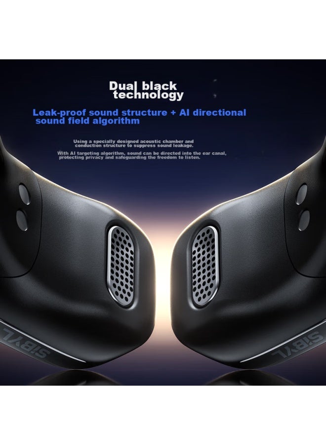 Sibyl B1 Open-ear Headphones, Bluetooth Wireless Bone Conduction, Comfortable Ear-hook Design, For Cycling, Non-in, Long Battery Life, High-definition Calls - Image 5