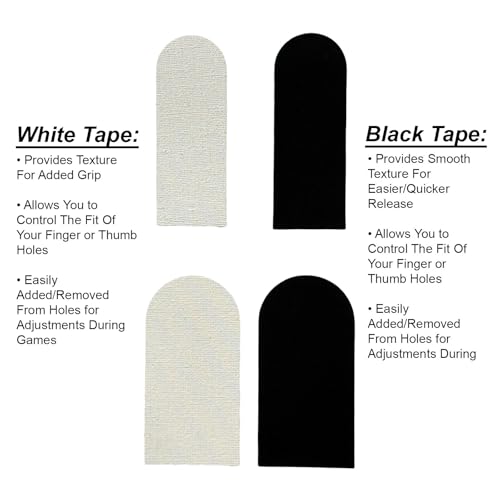 bowlingball.com Monster Tape - Thumb/Finger Tape for Sizing & Consistent Release - Bowling Accessory, Multiple Sizes, Colors, Textures & Quantities - Image 3