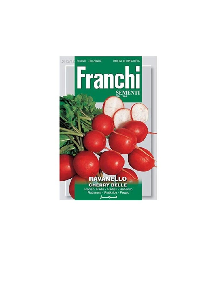 Franchi Franchi Ravanello Cherry Belle Radish Seeds  - Image 3