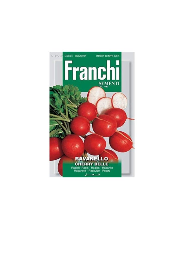 Franchi Franchi Ravanello Cherry Belle Radish Seeds  - Image 2