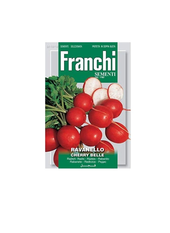 Franchi Franchi Ravanello Cherry Belle Radish Seeds  - Image 1