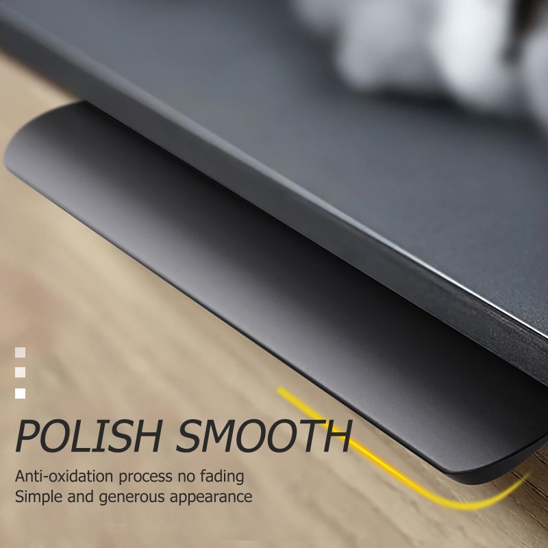 Matte Black 80mm Invisible Cabinet Pull Handle For Gap Wardrobe Drawer - Image 5