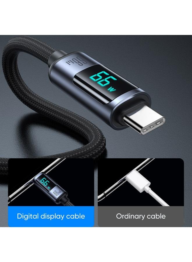 Prism Series Digital Display Fast Charging Data Cable S-AC066A16 - Image 4