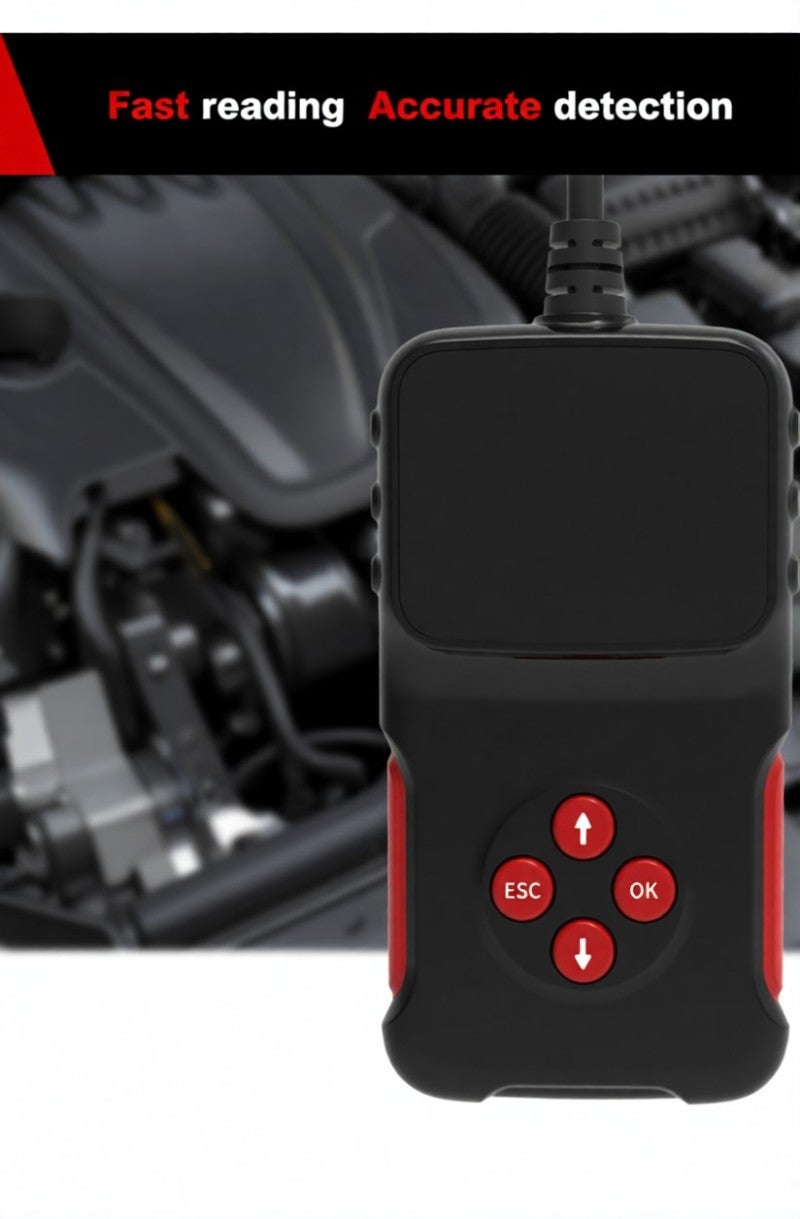 12V Car Battery Tester: 100-2000CCA Black Plug And Play Automotive Battery Load Tester - Multi-Functional Battery Health Analyzer for Automotive Battery, Starter And Alternator Testing - Image 5