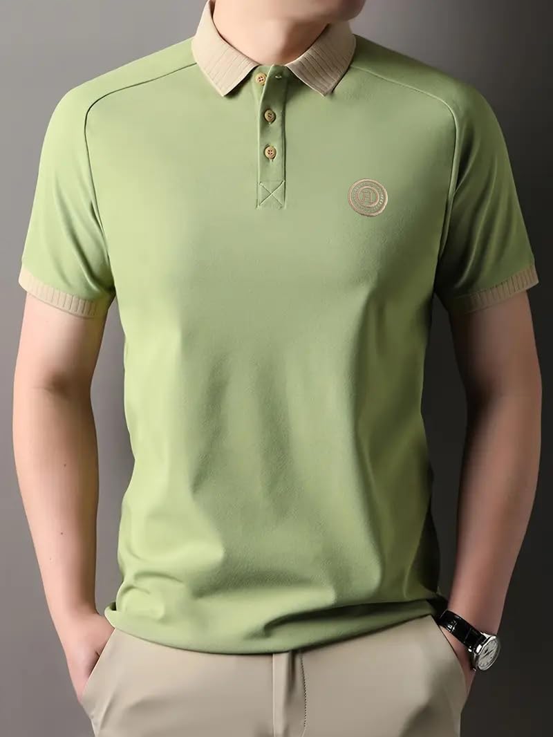 Lymio Polo T Shirt for Men || Men Casual T-Shirt || Polo (Polo-89-Pista-M) - Image 2