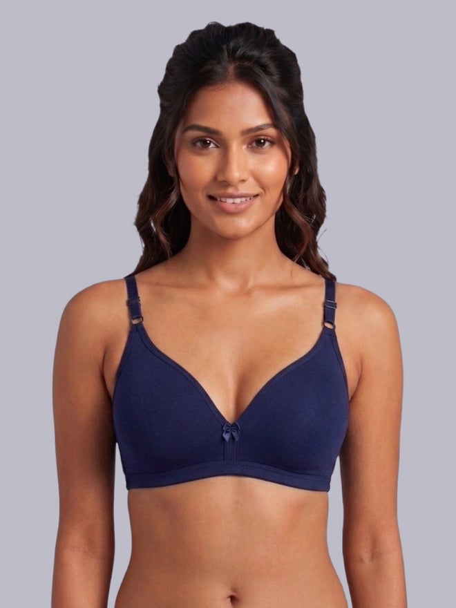 Eden Pack of 2 - Non-Padded Non Wired Cotton Blend T-Shirt Bra - Image 2