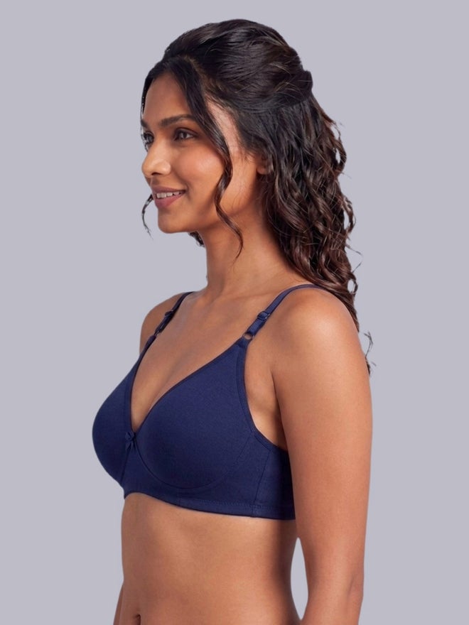 Eden Pack of 2 - Non-Padded Non Wired Cotton Blend T-Shirt Bra - Image 4