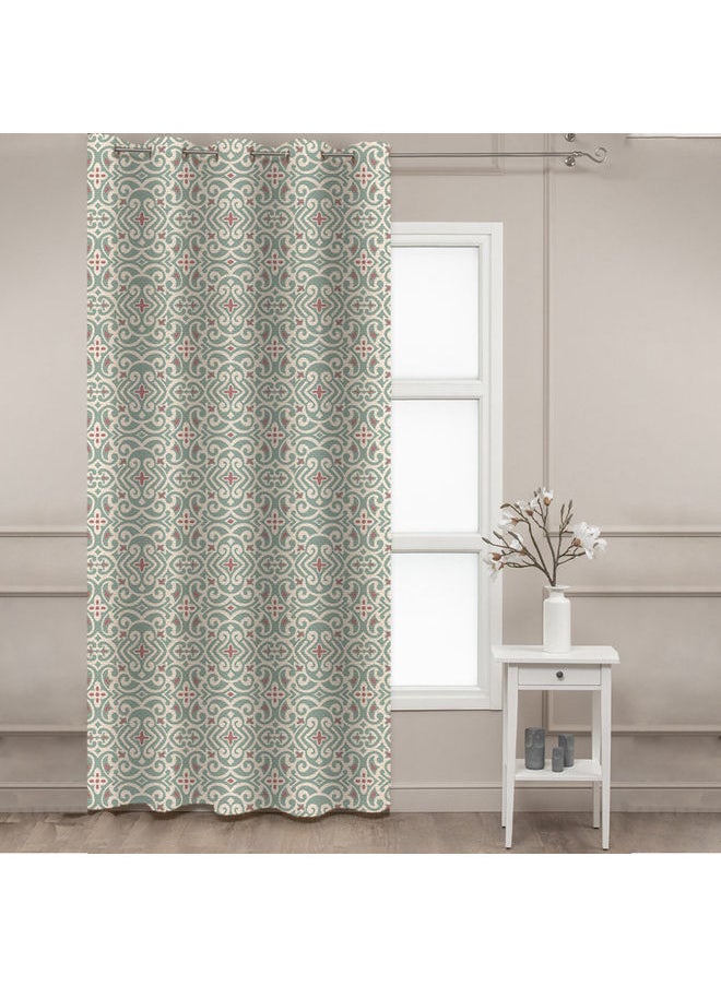 Naguib Selim Linen Velvet Sabia Curtains Modern Design Steel Grommets140X280Cm  - Image 2
