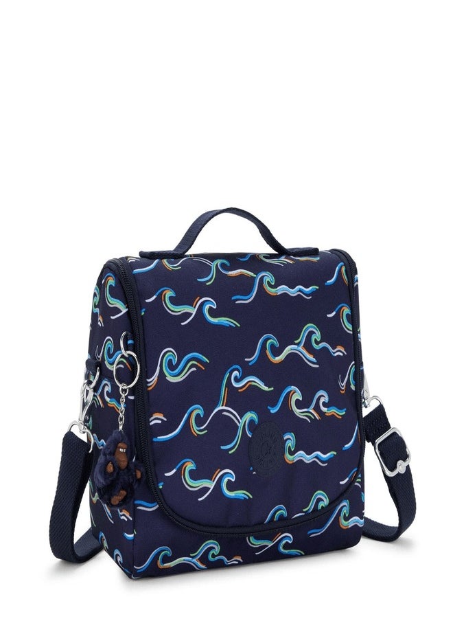 kipling New Kichirou Fun Ocean Print Large Lunch Bag With Trolley Sleeve  - Image 3