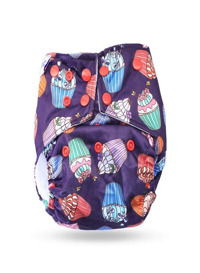 Superbottoms Basic Leakage-proof advanced cloth diapers for babies, High Absorbent 100% cotton 3 reusable diaper and 3 insert pad Combo Pack washable cloth diaper 3M -3Years Adjustable, Reduces Rash - Image 2