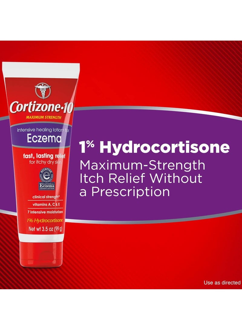 Cortizone 10 Intensive Healing Lotion for Eczema, 3.5 oz - Image 4