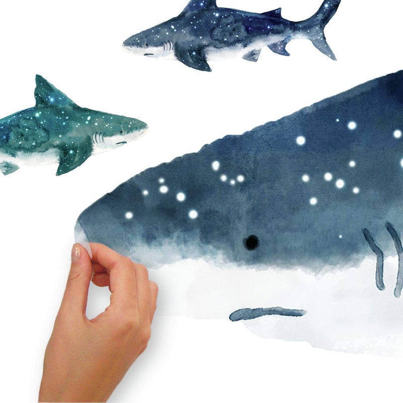 RoomMates RMK4014GM Shark Peel and Stick Giant Wall Decals - Image 4
