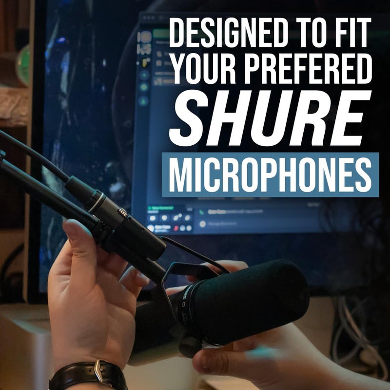 Gator Shure by Gator Compact Low Profile Mic Stand - Image 2