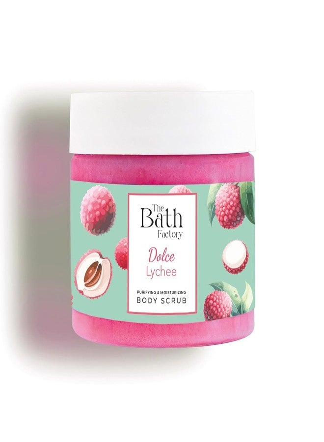 The Bath Factory Body Scrub Exfoliator, Vegan Body Scrub with Shea Butter, Jojoba, Baobab & Avocado Oils, Exfoliating Scrub and Shower Exfoliator Scrub for Smooth, Soft-Feeling Skin