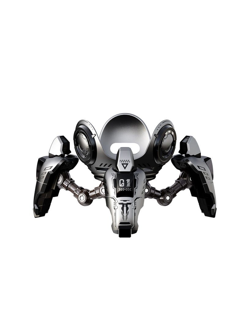 TRANSFORMERS TF-Y17 Speaker Stand – Adjustable Height, Strong & Stable Design, Gray - Image 1