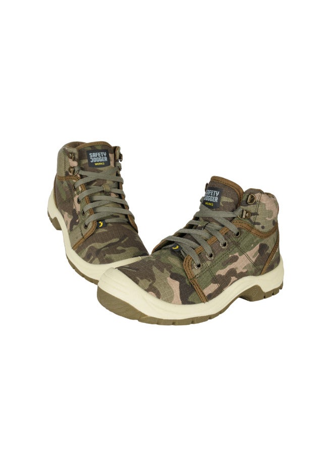 SAFETY JOGGER - 189-50 Safety Jogger Mens Boots DESERT S1P Dark Brown - Image 1