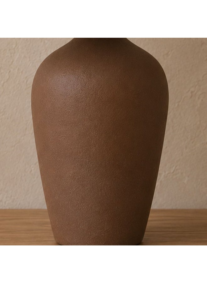 DANUBE HOME Brown Ceramic Table Lamp - 45Cm for Bedroom - Image 4