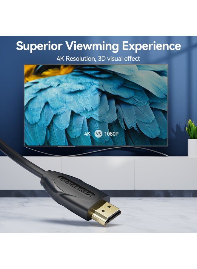 VENTION Micro HDMI Cable 1.5M Black Model # VAA-D03-B150 - Image 4