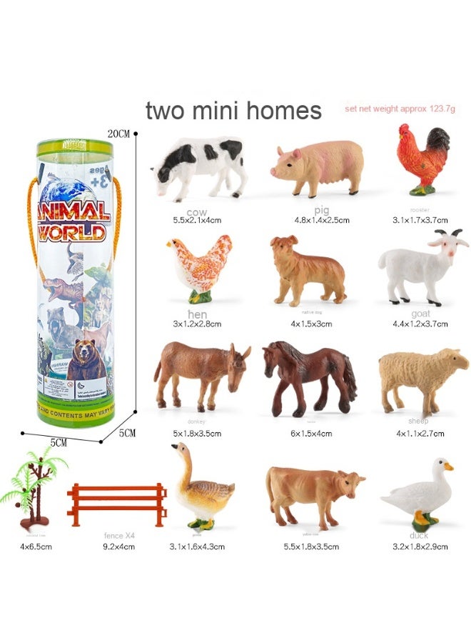 نيبمينينت مجموعة ألعاب نموذجية لمحاكاة الحيوانات البرية