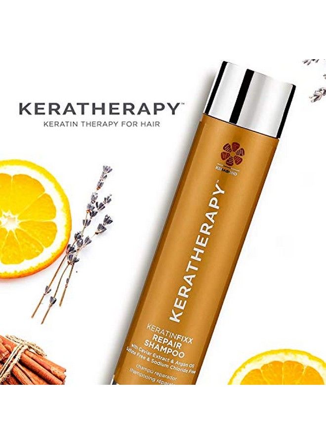 KERATHERAPY Keratin Infused Keratinfixx Repair Shampoo 10.1 Fl. Oz. 300 Ml - Image 5