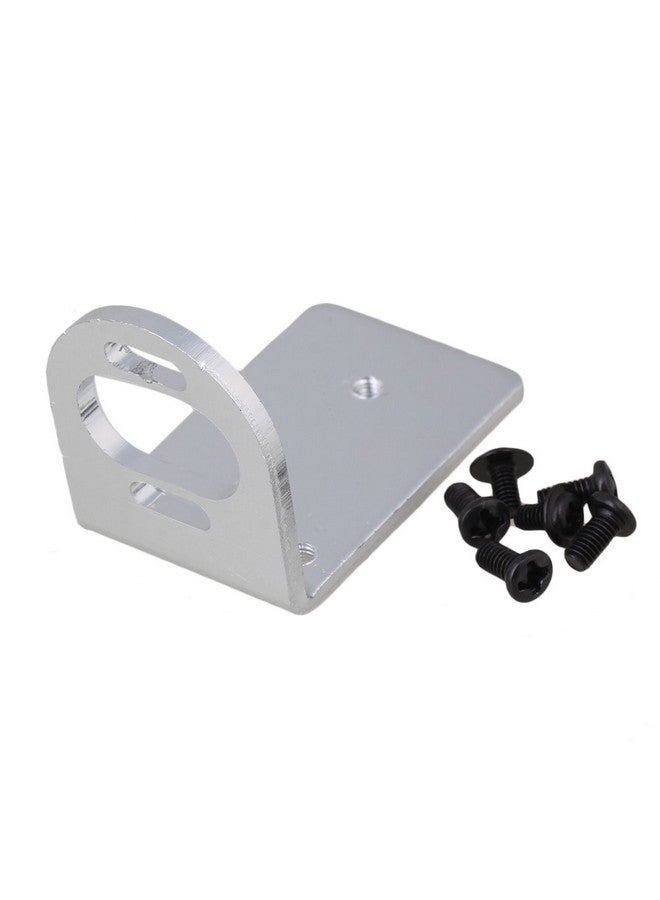 BQLZR Rc Motor Base Metal Motor Mounting Holder Seat Base Silver Aluminum Alloy A580051 L Shape 380 390 Motor Adjustable Bracket Seat Holder For A959 A969 A979 K929 Rc1:18 Model Car - Image 1