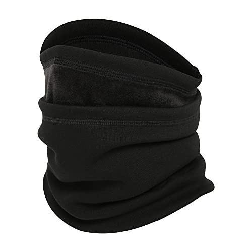 SUNMECI Neck Gaiter Warmer Ski Scarf Windproof Mask - Thick Fleece Neck Warmer Cold Weather Face Mask - Image 1