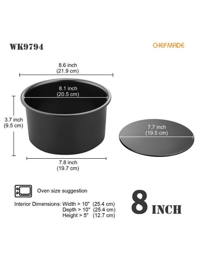 chefmade Black Non-Stick Springform Cake Pan - Image 1