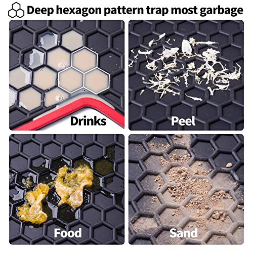 Megiteller Car Floor Mats Custom Fit for Chevrolet Chevy Equinox/GMC Terrain 2018 2019 2020 2021 2022 2023 2024 Odorless Washable Heavy Duty Rubber All Weather Floor Liners - Image 5