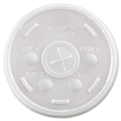 Dart Plastic Cold Cup Lids DCC10SL 1000pk
