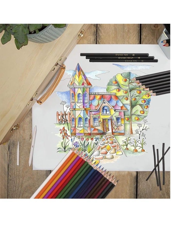 Shuban Art Supplies For Kids Deluxe Kids Art Set, Black - Image 5