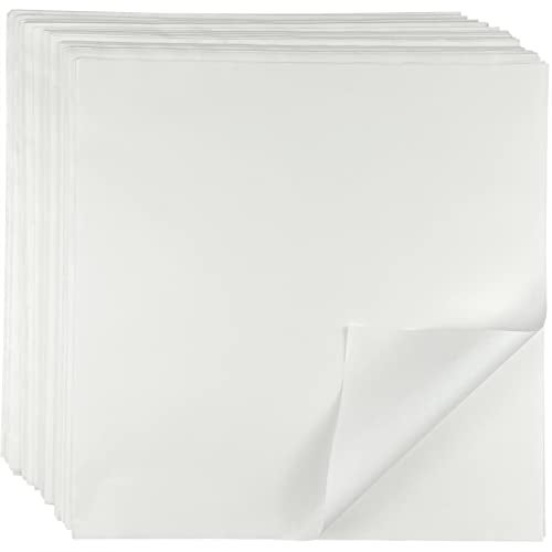CAMKYDE Deli Paper Sheets 12" X 12" 100PK, Grease Proof Sandwich Wrapping Paper (White) - Image 1