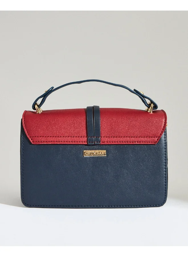 Chumbak Vibrant Flowers Satchel Bag