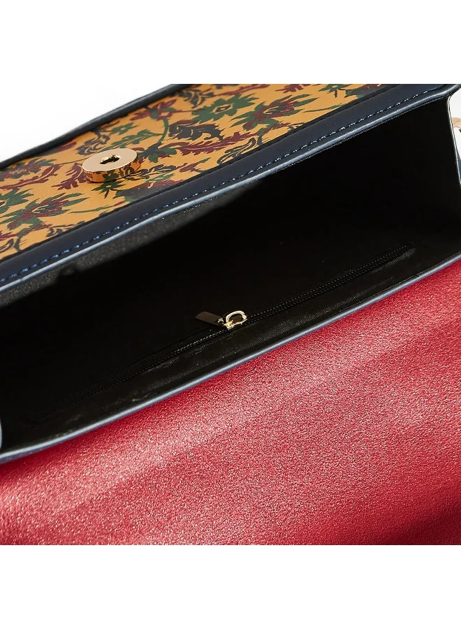 Chumbak Vibrant Flowers Satchel Bag