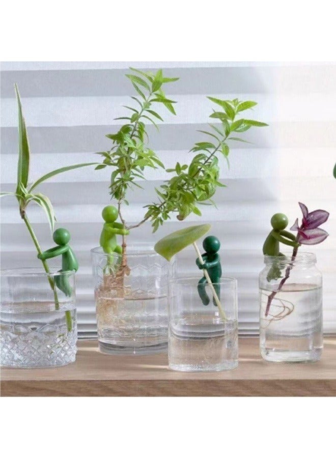 Generic 3Pcs Man-Shaped Plant Stand Plant Propagation Buddy Plant Decoration  - Image 5