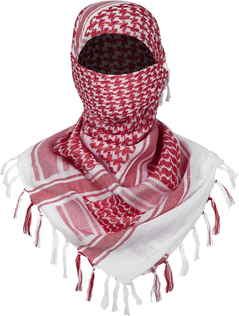 Aonal Store Military Shemagh Tactical Desert Scarf, 100% Cotton Keffiyeh Neck Head Scarf Wrap for Men Women - Image 2