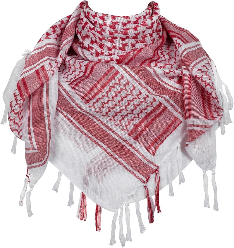 Aonal Store Military Shemagh Tactical Desert Scarf, 100% Cotton Keffiyeh Neck Head Scarf Wrap for Men Women - Image 1