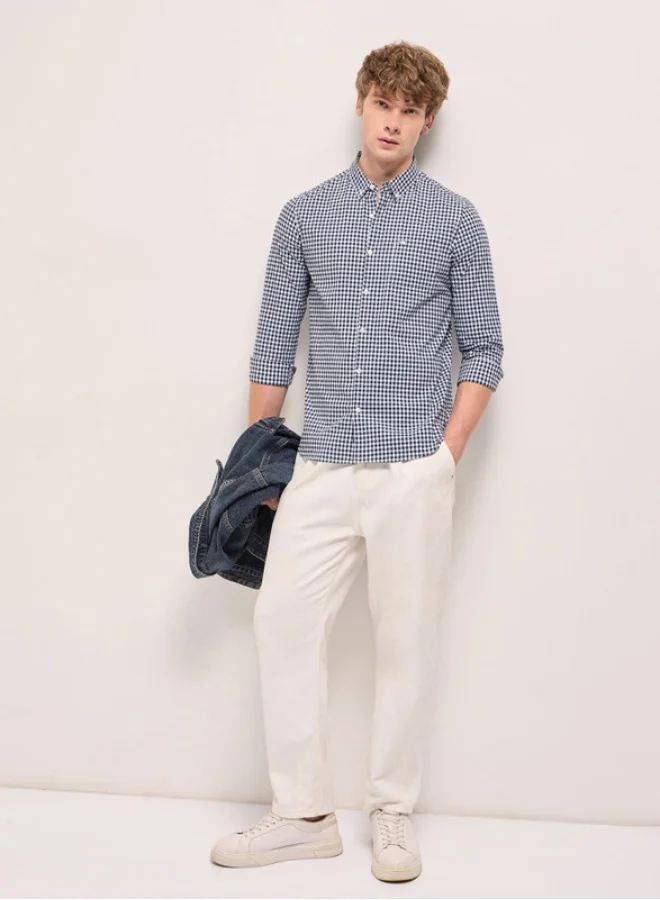 THE BEAR HOUSE Men's Shirt for Casual and Formal Wear | Classic Button-Down Style for Office, Daily Use, Travel, Events & All-Season Outfits | Versatile & Stylish Wardrobe Essential for Every Occasion