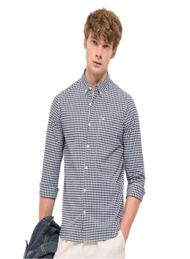 THE BEAR HOUSE Men's Shirt for Casual and Formal Wear | Classic Button-Down Style for Office, Daily Use, Travel, Events & All-Season Outfits | Versatile & Stylish Wardrobe Essential for Every Occasion