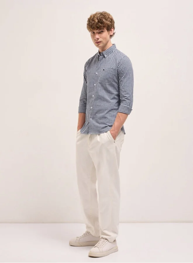 THE BEAR HOUSE Men's Shirt for Casual and Formal Wear | Classic Button-Down Style for Office, Daily Use, Travel, Events & All-Season Outfits | Versatile & Stylish Wardrobe Essential for Every Occasion