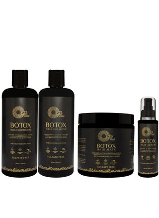 A set consisting of 500 ml shampoo and conditioner, 120 ml serum, and 500 ml Hair Mask with Botox. - pzsku/Z173C38634EFB0463E179Z/45/_/1729765904/5218dd10-6cf3-4b67-a5e5-742d27d87d82