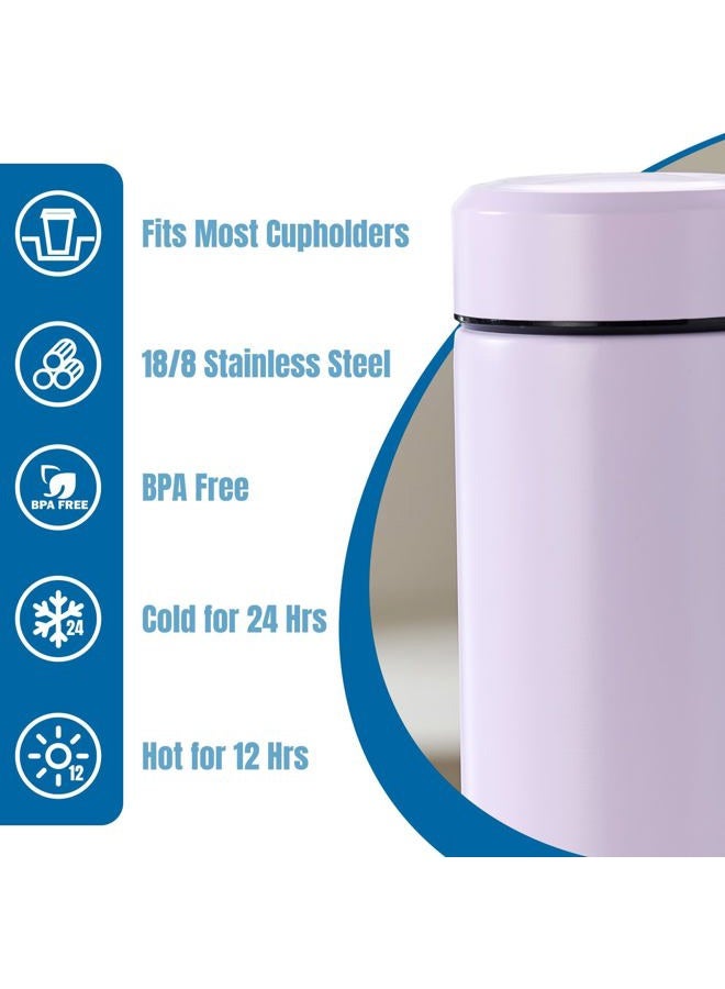 PARACITY Insulated Water Bottle,17 oz Stainless Steel Thermo, Double Wall Vacuum Water Bottle, Metal Water Bottle Keeps Hot for 12 Hrs, Cold for 24 Hrs, for Coffee, Drinks(pink) - Image 5