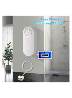 UanTii UanTii Smart Water Leak Sensor with Sound Alarm Tuya WiFi  Water Overflow Level Detector Wireless Flood Leakage Sensor Remote Monitor  through Smart Life App  - Image 4