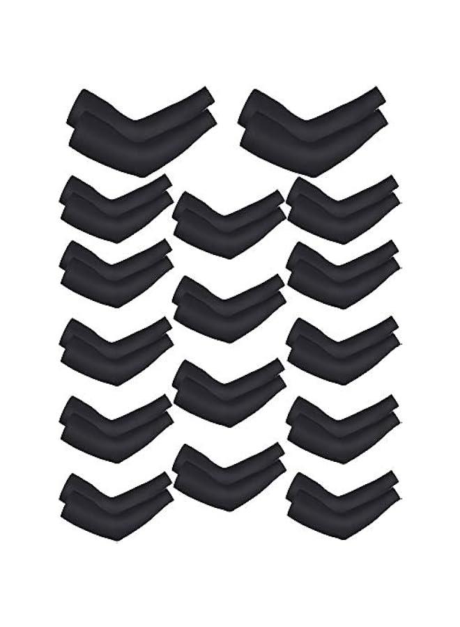 16 Pairs Arm Sleeves for Men Women UV Protection Cooling Arm Sleeves for Sports Workouts Tattoo Covers - Image 1