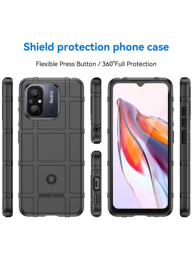 يوارب كينج غطاء واقي لريدمي 12 سي بلاك - Image 2