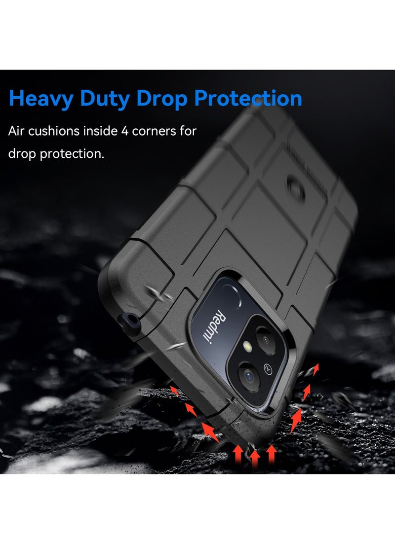 يوارب كينج غطاء واقي لريدمي 12 سي بلاك - Image 3