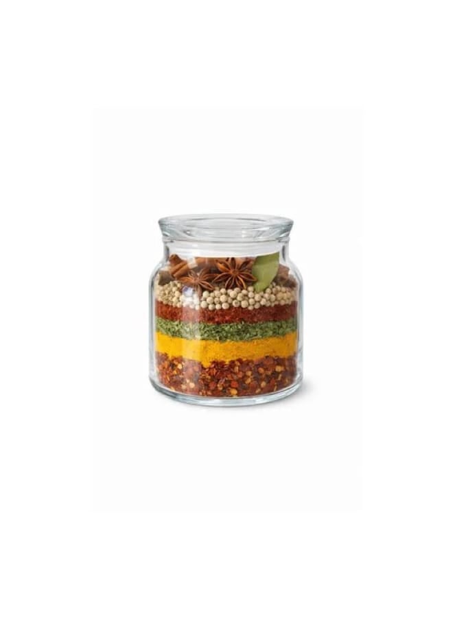 Pasabahce - Glass Jar With Glass Lid 575 ml - Clear Clear 575ml